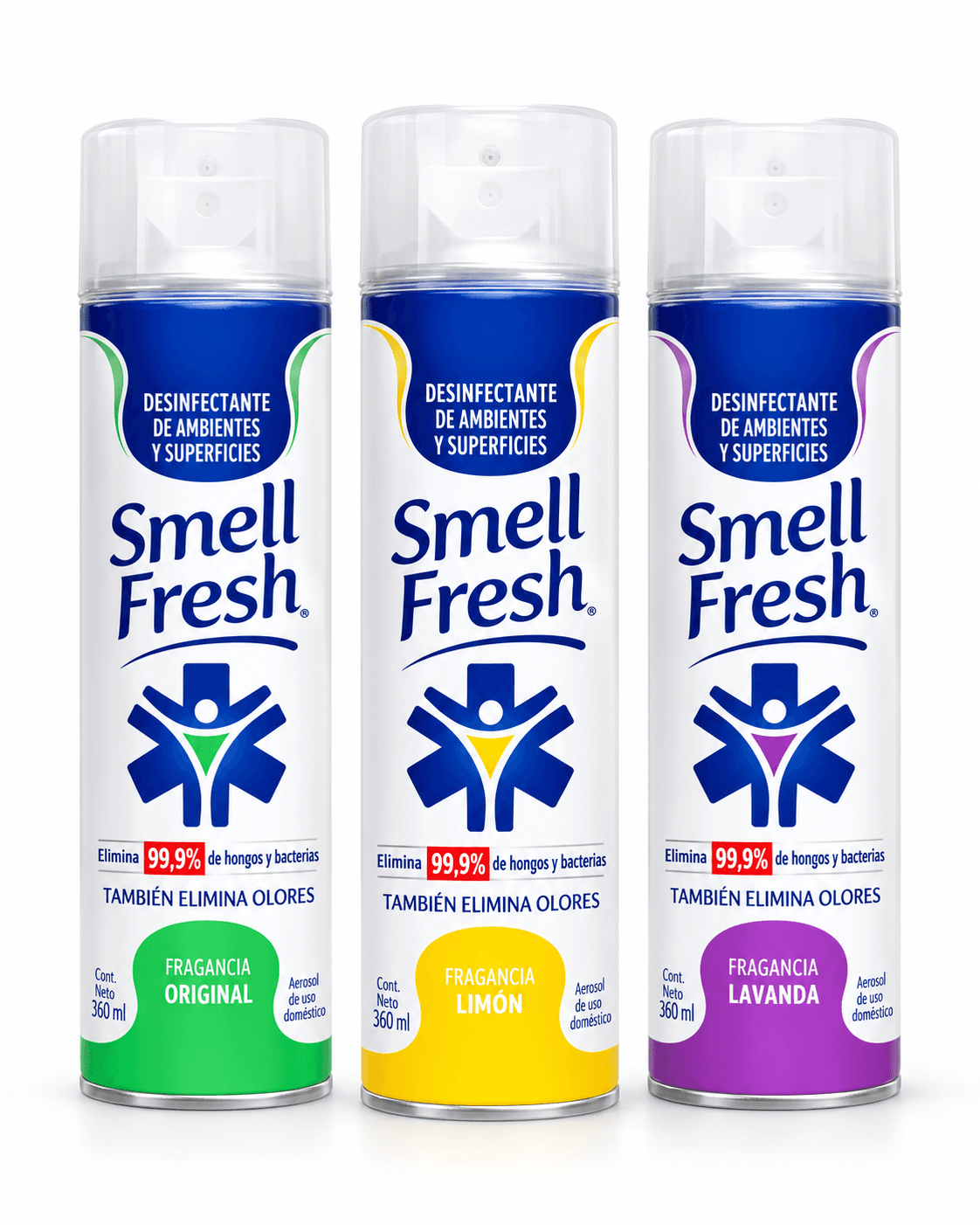 DESINFECTANTE AEROSOL SMELL FRESH 360CC