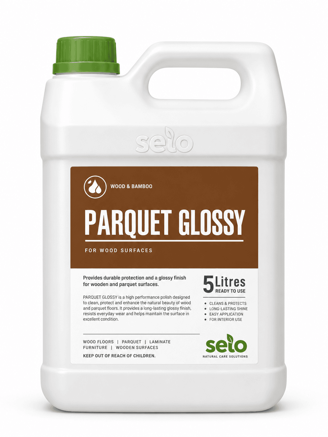 CERA PARA TODO TIPO DE MADERA (SIN SOLVENTE) X 5L