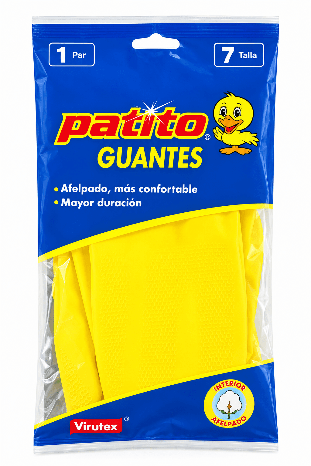 GUANTE DE LIMPIEZA PATITO 7/S