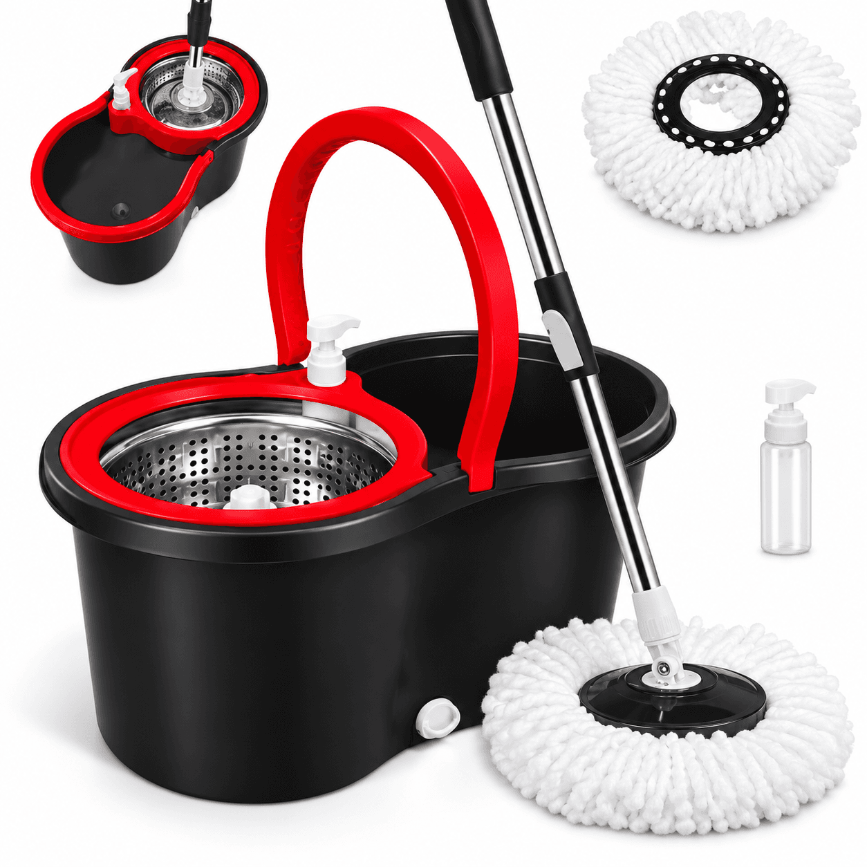 BALDE CENTRIFUGO X 13L NEGRO