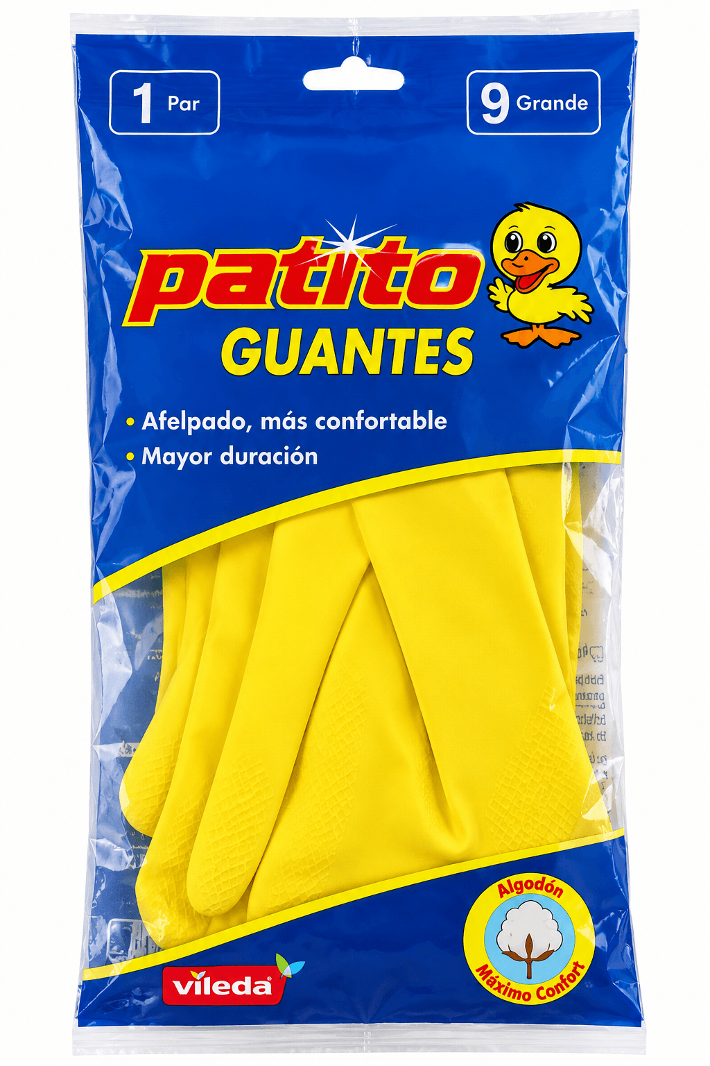 GUANTE DE LIMPIEZA PATITO 9/L