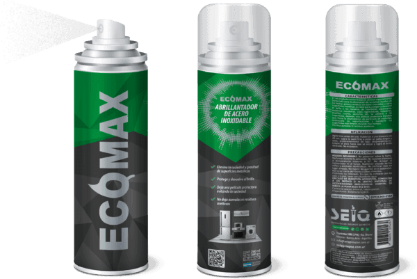 ABRILLANTADOR DE ACERO INOXIDABLE ECOMAX