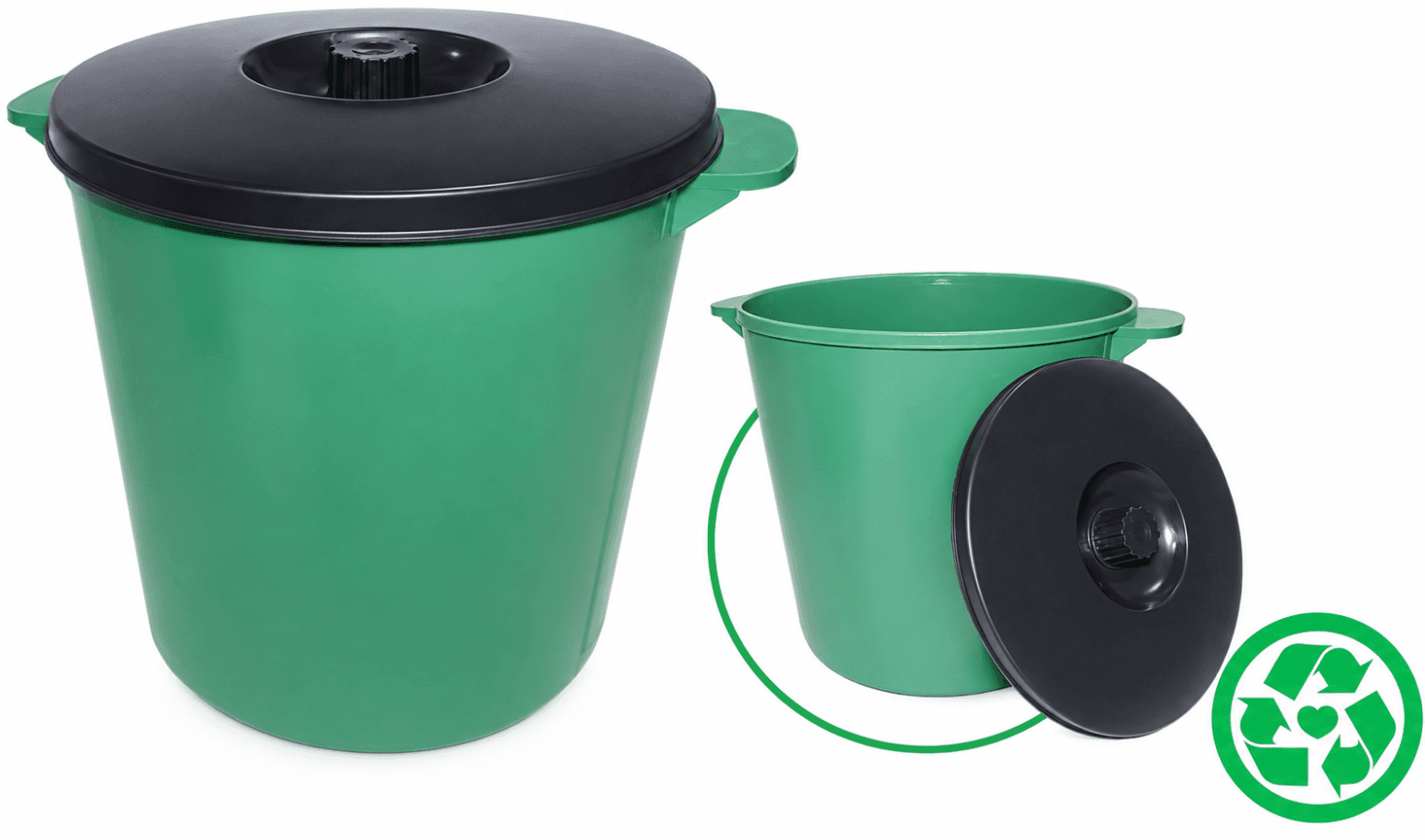 CESTO DE RESIDUO X 5L - TAPA PLANA