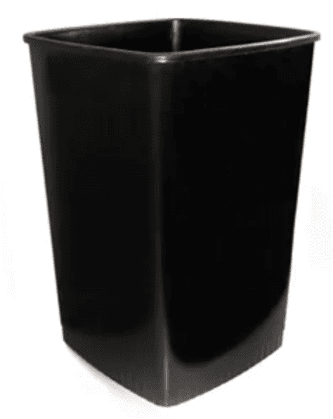 CESTO DE RESIDUO CUADRADO X 23 L - TAPA VAIVEN