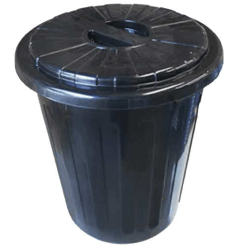 CESTO DE RESIDUO X 40 L - TAPA PLANA