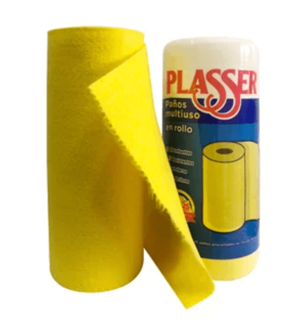 PAÑO AMARILLO ROLLO MULTIUSO - 25 UNIDADES 24X28 CM