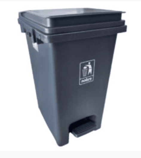 CESTO DE RESIDUO PEDAL X 20L GRIS