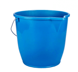 BALDE PLASTICO X 11L CON MANIJA DE HIERRO