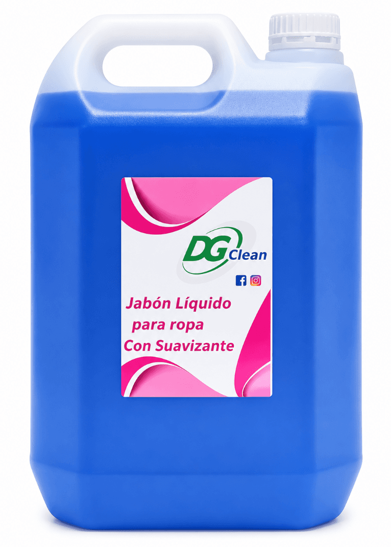 JABON PARA ROPA CON SUAVIZANTE X 5L