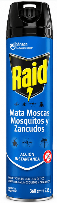 RAID CLÁSICO MOSCAS Y MOSQUITOS X 360CC