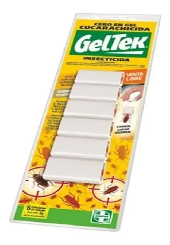 CUCARACHICIDA 6 ESTACIONES CEBADEROS GELTEK