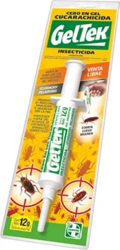 JERINGA CUCARACHA X 12 GRAMOS GELTEK