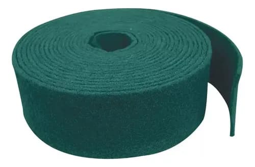 FIBRA VERDE EN ROLLO 10 CM X 25 METROS