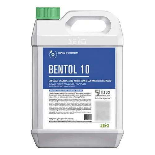 DESINFECTANTE - DETERGENTE - DESODORANTE PERFUMADO X 5L