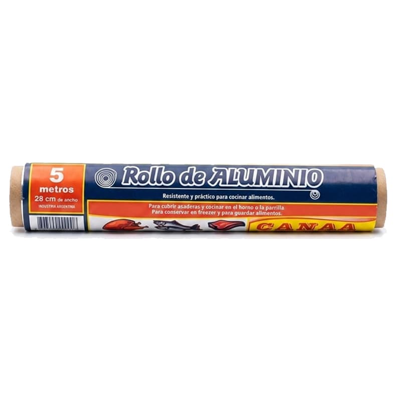ROLLO DE ALUMINIO X5M