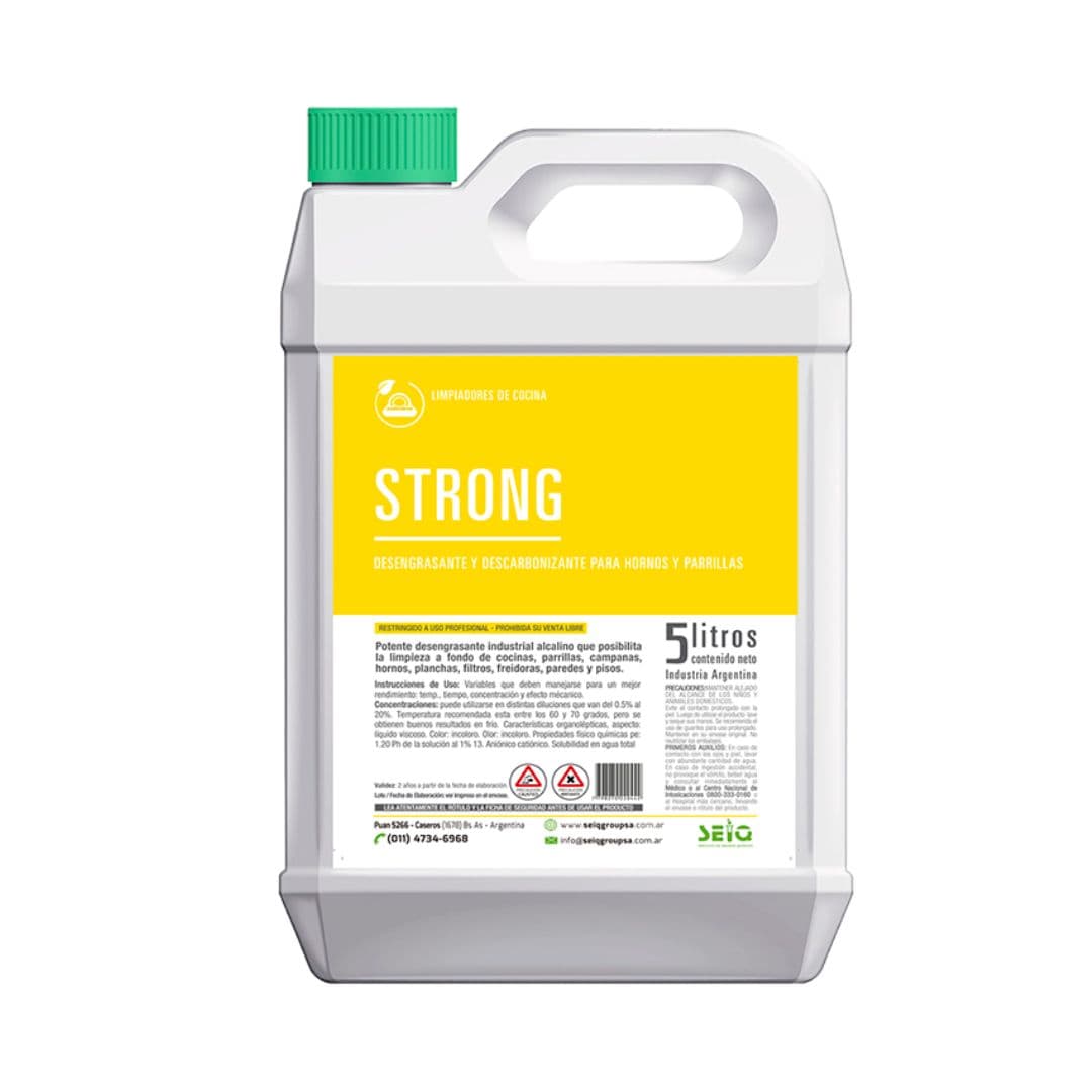 DESENGRASANTE Y DESCARBONIZANTE PARA HORNOS Y PARRILLAS x 5L