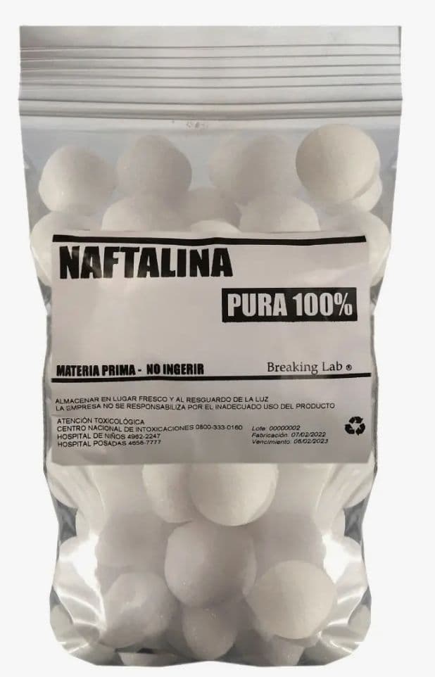 NAFTALINA BLANCA PREMIUM X 200GR