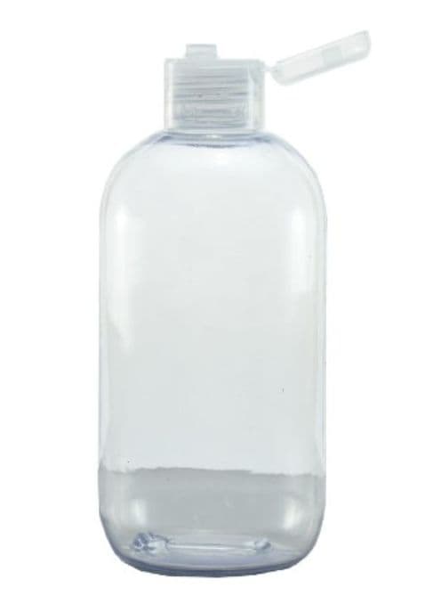 ENVASE CRISTAL CON TAPA FLIP TOP X 250CC