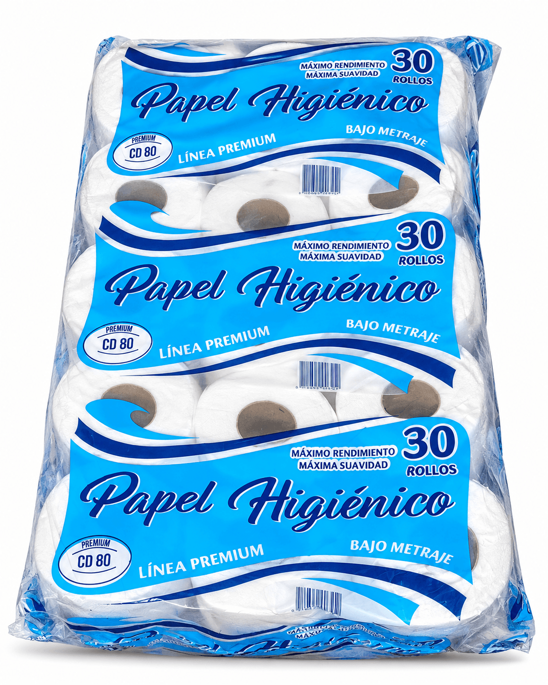 PAPEL HIGIENICO X 80M X 30U KING PREMIUM