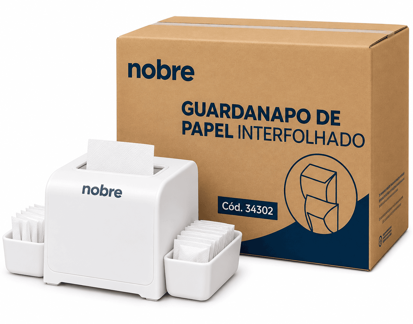 CAJA SERVILLETAS DE PAPEL 10X20 CM X 6000U