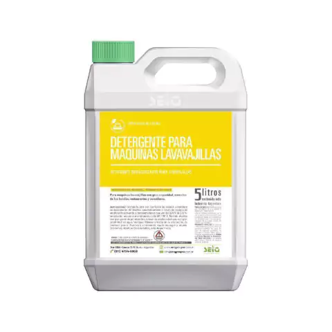 DETERGENTE DESENGRASANTE PARA LAVAVAJILLAS x 5L