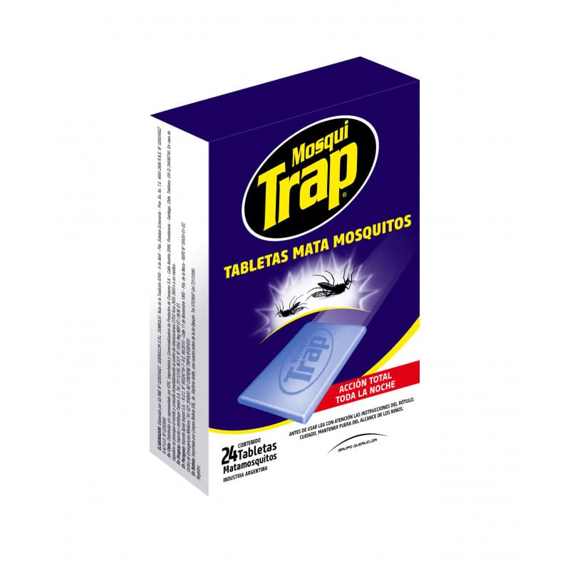 TABLETAS MOSQUITRAP CAJA X 24 UNIDADES